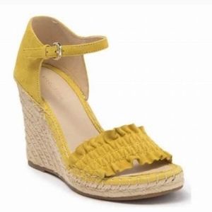 Marc Fisher Kadria Yellow Espadrilles